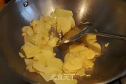Make Potato chips for beef step 3