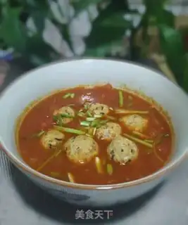 Make Tomato chicken balls step 5