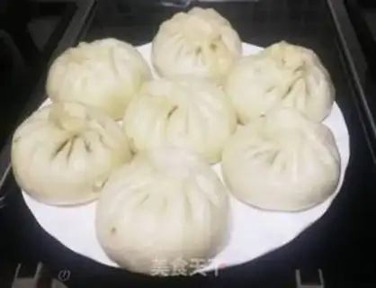 Make Pork fragrance bun step 19