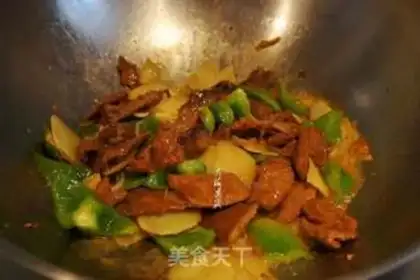 Make Potato chips for beef step 7