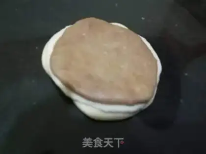 Make Three-coloured buns step 4