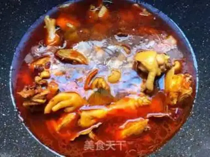 Make Xinjiang chicken step 5