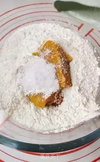 Make Sweet pumpkin buns step 2