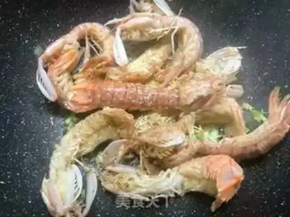 Make Precious shrimp mushrooms step 6