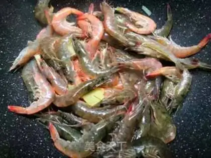Make Garlic shrimp step 5