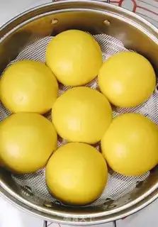 Make Sweet pumpkin buns step 7