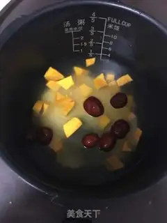 Make Pumpkin date porridge step 4