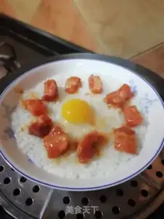 Make Steaming eggs in the ribs step 3