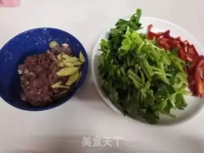 Make Beef celery step 1