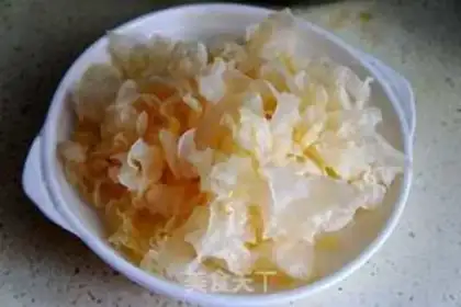 Make Ice cream, silver ear soup step 0
