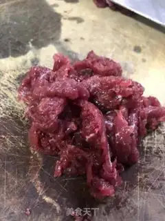 Make Cream of beef step 1