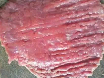 Make Fried steak step 1