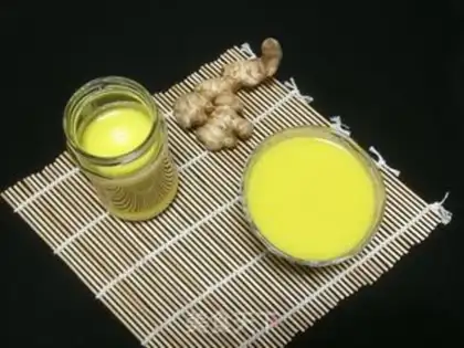Make Squeeze your own ginger juice step 3