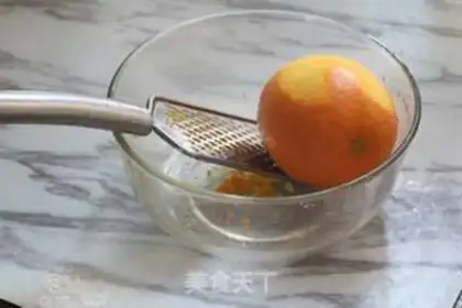 Make Orange cake step 1