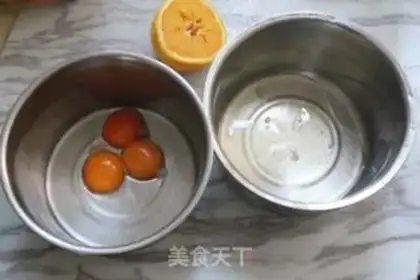 Make Orange cake step 4