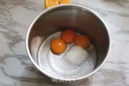 Make Orange cake step 5