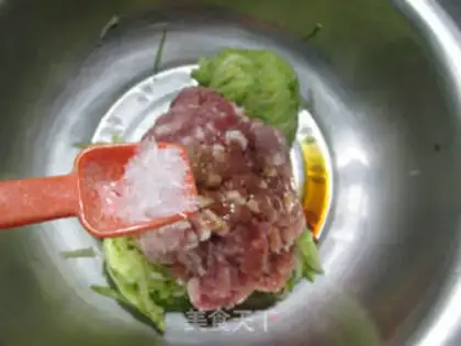 Make The meat dumplings step 7