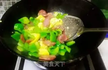 Make Sausage tomato pepper step 7