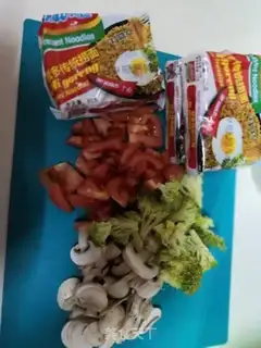 Make ♪ Time-fruit noodle ♪ step 1