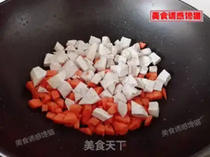 Make Red roast meat rice step 2