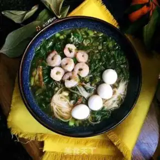 Make Snow-cray shrimp shaving noodles step 8