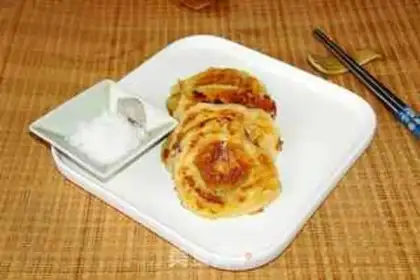 Make Fried bean buns step 6