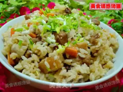 Make Red roast meat rice step 7