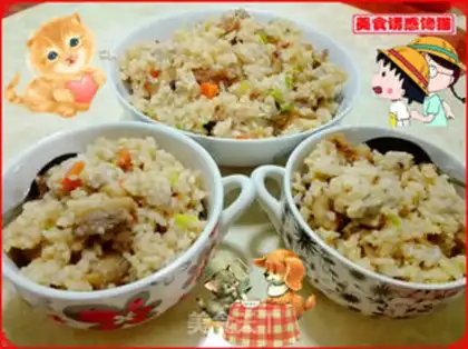 Make Red roast meat rice step 8