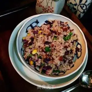 Make Pyramid salami fried rice step 9