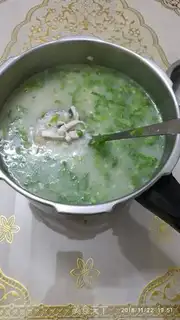 Make Fish congee step 9