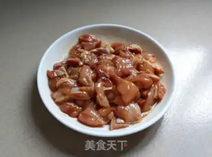 Make Tofu-muck chicken step 1
