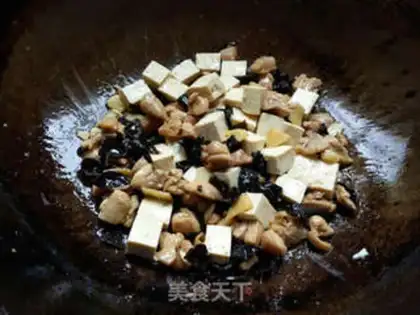 Make Tofu-muck chicken step 6