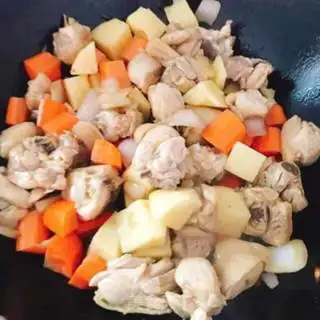 Make Curry chicken step 4