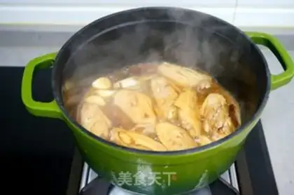 Make Five-colour chicken wings step 4
