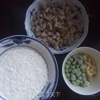 Make Beef corn pea porridge step 3