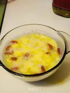 Make Bourbon egg soup step 3