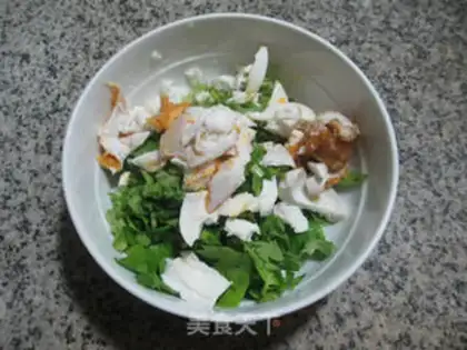 Make ♪ A duck egg celery ♪ step 3