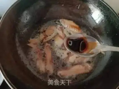 Make A fragrance of beer and duck wings step 10