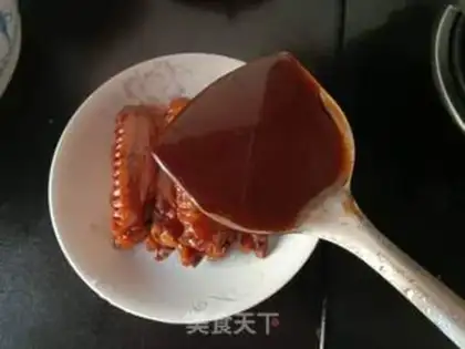 Make A fragrance of beer and duck wings step 15