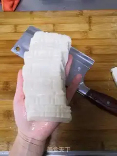 Make Eggs and tofu step 1