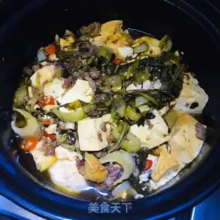 Make Sour bean curd step 14