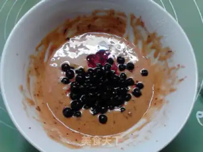Make Double blueberry chili cake step 5