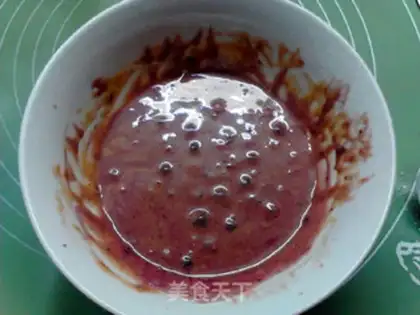 Make Double blueberry chili cake step 6