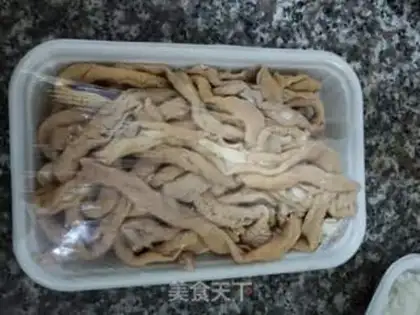 Make Duck intestines step 0