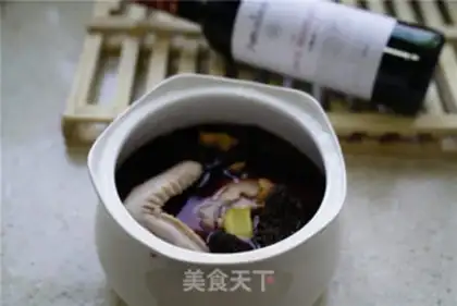 Make Chicken with wine step 4