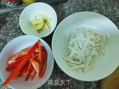 Make Duck intestines step 2