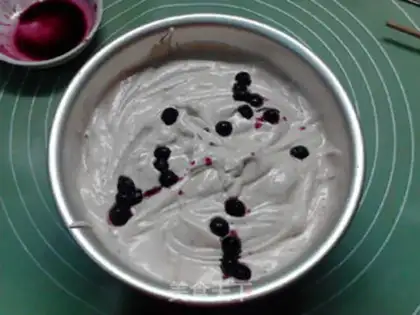 Make Double blueberry chili cake step 13