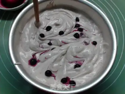 Make Double blueberry chili cake step 14