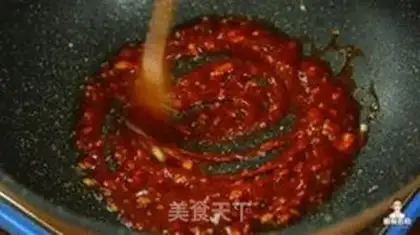 Make Korean dry burning shrimp step 7