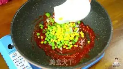 Make Korean dry burning shrimp step 8